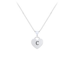 Family Birthstone Cubic Zirconia Heart Necklace With Names – BIRTHSTONES  JEWELRY INC